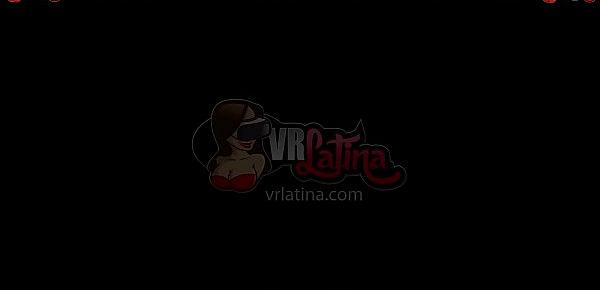  VRLatina - 1st Anal For Big Ass Pretty Latin Teen - POV VR